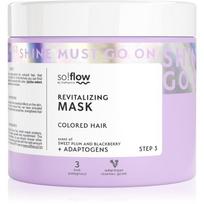 so!flow Coloured Hair Revitalizing Mask intensyviai gaivinanti veido kaukė dažytiems plaukams 400 ml