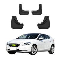 4 vnt. purvasargių, suderinamų su Volvo V40 penkių durų hečbeku 2013 2014 2015 2016 2017 2018 2019 2020 VO-04 juoda