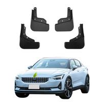 4 vnt. Automobilio purvasaugiai Apsaugos nuo purslų Purvasaugiai Automobilio purvasaugiai Suderinami su Geely Polestar 2 2021 2022 2023 JL-10 juoda