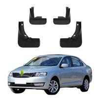 4 vnt. purvasaugiai, suderinami su Skoda Rapid Hečbeku 2013 2014 2015 2016 2017 2018 2019 SK-10 juoda