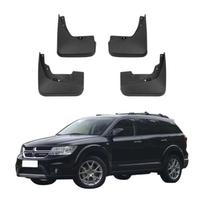 4 vnt. Automobilio purvasaugiai Apsaugos nuo purslų Purvasaugiai Automobilio purvasaugiai Suderinami su Dodge Journey 2009-2021 DQ-01 juoda