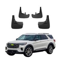 4PCS Car Mud flaps Splash Guards Mudguards Car Mud Flaps Compatible with Ford Explorer 2024 FF-18 juoda