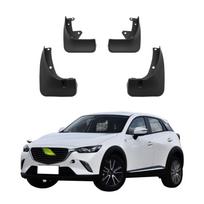 4 vnt. Automobilio purvasaugiai Purvo atvartai Purvo apsaugos Automobilio purvasaugiai Suderinami su Mazda CX-3 2015 2016 2017 2018 2019 2020 2021 MZ-06 juoda
