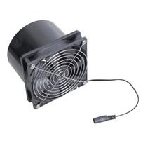 12V saulės energija maitinamas ištraukiamasis ventiliatorius, efektyvus vėsinimas palėpėms, šiltnamiams, kemperiams, su 10W skydeliu ir ABS medžiaga