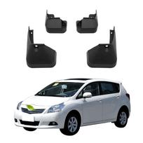 4 vnt. purvasargių, suderinamų su Toyota Verso 2009 2010 2011 2012 2013 2014 2015 2016 2017 2018 FT-33 juoda