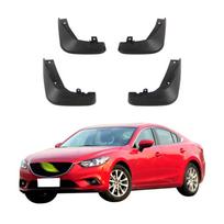 4PCS Car Mud flaps Splash Guards Mudguards Car Mud Flaps Compatible with Mazda 6 GJ GL Atenza 2013 2014 2015 2016 2017 2018 2019 MZ-10 juoda