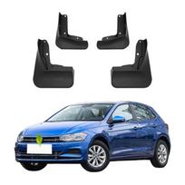 4 vnt. Automobilio purvasaugiai Purvo atvartai Purvasaugiai Automobilio purvasaugiai Suderinami su VW Polo MK6 2019 2020 2021 2022 2023 2024 DZ-12 juoda