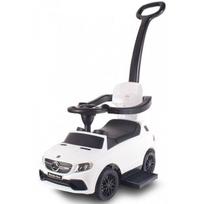 Mercedes 3 in 1 paspirtukas,užsėdama mašina, baltas