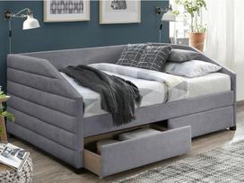 Jaunuolio lova su stalčiais NADIA 120 VELVET