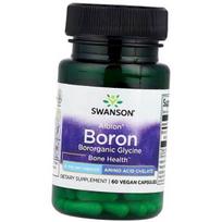 Boras iš boroorganinio glicino, Albion Boron Bororganic Glycine 6, Swanson 60 kaps. (36280120) 60caps
