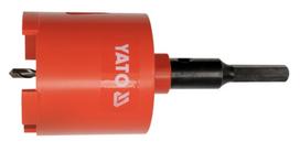 Deimantinė gręžimo karūna su koteliu ir centr. grąžtu Yato YT-6045; 68 mm