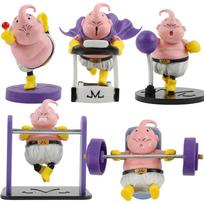 5 vnt./rinkinys Dragon Ball Z Fitness BUU Veiksmo figūrėlė Žaislų kolekcija PVC Modelis Vinilinė Figūrėlė Lėlė 7-10.5cm