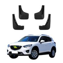 4 vnt. automobilio purvasaugių, purvasaugių, suderinamų su „Mazda CX-5“ 2012, 2013, 2014, 2015, 2016 m. MZ-04 juoda