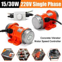 Reguliuojamas vibracinio variklio greitis tiekimo mašinai Shotcrete mašina skalbimo mašina + variklio greičio reguliatorius 15W 220V