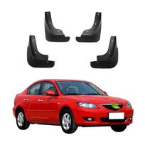4PCS Car Mud flaps Splash Guards Mudguards Car Mud Flaps Compatible with Mazda 3 sedan 2009 2010 2011 2012 2013 MZ-16 juoda