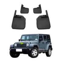 4PCS Splash Guards Mudguards Compatible with Jeep Wrangler JK 2007 2008 2009 2010 2011 2012 2013 2014 2015 2016 2017 2018 JP-04 juoda