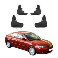 4PCS Car Mud flaps Splash Guards Mudguards Car Mud Flaps Compatible with Mazda 3 2004 2005 2006 2007 2008 MZ-01 juoda