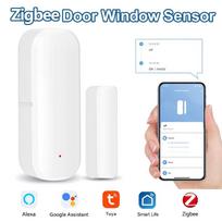 Tuya Smart ZigBee Durų Langų Jutiklis Belaidis Magnetinis Signalizacijos Detektorius su Programėlės Nuotoliniu Stebėjimu Namų Apsaugos Automatizavimo Sistemai ZIGBEE