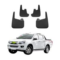 4 vnt. Automobilio purvasaugiai Purvo atvartai Purvasaugiai Automobilio purvasaugiai Suderinami su Isuzu D-MAX 4 DURYS 2016 2017 2018 2019 WS-03 juoda