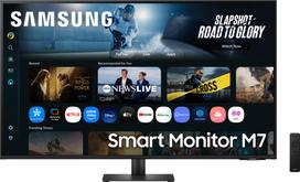 SAMSUNG Smart Monitor M7 (M70F) 43" 4K monitor, black (LS43FM702UUXEN)