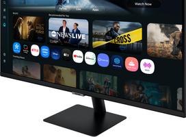 SAMSUNG Smart Monitor M7 (M70F) 32" 4K monitor, black (LS32FM702UUXEN)