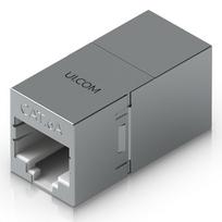 Ubiquiti Compact, inline RJ45 coupler  with shielding for ethernet