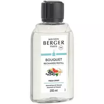 Maison Berger Paris - Fresh Spirit Diffuser Refill (Bouquet Recharge/Refill) 200 ml