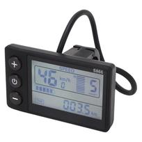 Elektrinio dviračio S866 LCD ekranas 24V 36V 48V 60V Vandeniui atsparus elektrinio dviračio LCD ekrano skydelis pakeitimui