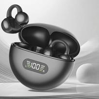 True Wireless Earclip Earphones Bluetooth Earphones Bone Conduction TWS Earbuds Sport Earbuds Game Headset Waterproof Headphones juoda