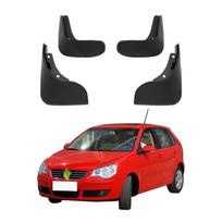 4 vnt. Automobilio purvasargiai, purvasaugiai, purvasargiai, automobilio purvasargiai, suderinami su VW Polo Mk4 9N3 2005 2006 2007 2008 2009 DZ-13 juoda