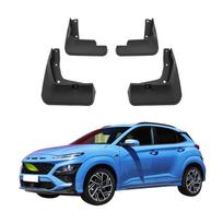 4 vnt. Automobilio purvasargiai, purvasaugiai, automobilio purvasargiai, suderinami su Hyundai Kona 2018 2019 2020 2021 2022 XD-11 juoda
