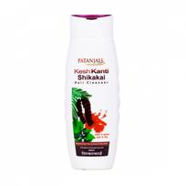 Keshas Kanti: šampūnas nuo plaukų slinkimo ir galvos odos niežėjimo (200 ml), Kesh Kanti Shikakai Plaukų valiklis, Patanjali 200 ml white