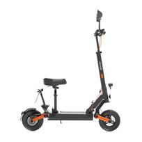 JOYOR S8E Elektriniai paspirtukai 10'' Bekelės padangos 48V/26AH Baterija 800W Variklis 45KM/H Maksimalus greitis 80KM Nuvažiuojamas atstumas S8E——500W juoda