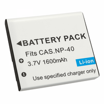 Casio NP-40 akumuliatorius 1250 mAh
