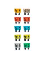 Automobilių saugiklių rinkinys NEO, 10 vnt., 11 mm