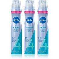 NIVEA Volume Care plaukų lakas maksimaliai apimčiai 3 x 250 ml