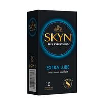 Mates Skyn SKYN Extra Lubricated Condoms 10-Pack | Ultra-Soft Material, Enhanced Comfort