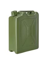 Armijos degalų kanistras PRESSOL, 20 l, alyvuogių žalias, su snapeliu