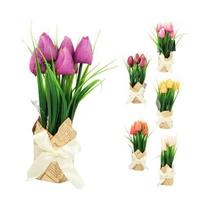 Dirbtinės gėlės tulpės, 24 cm