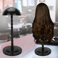 Wig Stand Round Shape Portable Stable Wig Hat Stand for Hairdresser Barber Student