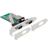 Delock Mini PCIe 1x, 2x seriell Schnittstellenkarte 89555