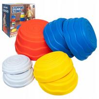 Balansiniai akmenys vaikams Click4Toys Sensory Balance Training Trail, 7 vnt.