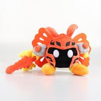 Naujas produktas Morpho Knight Plus Tamsusis drugelio riteris Kirby Žvaigždė Kirby Žaislinė lėlė oranžinė