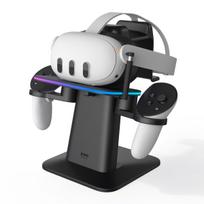 RGB įkrovimo stovas Meta Quest 3S, 3 | KIWI DESIGN, META