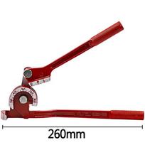 3 In 1 Manual Pipe Bender for 6mm 8mm 10mm Three Groove Copper Pipe Bender, Air Conditioning Pipe Bender raudona