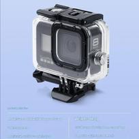 Vandeniui atsparus dėklas GoPro Hero 8 Black - Nardymo apsauginis korpusas Sportinės kameros apsauga GP803