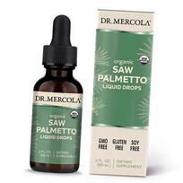 So Palmetto, Ekologiški skysti lašai, Organic Saw Palmetto Liquid Drops, Dr. Mercola  60ml (71387021) 60ml