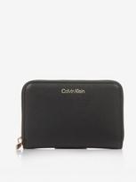CALVIN KLEIN Moteriška piniginė, FOIL LOGO MEDIUM ZIP AROUND