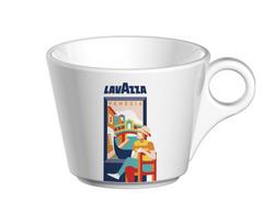 Puodelių su lėkštutėmis rinkinys, 4 vnt.