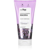 so!flow Coloured Hair Revitalizing Mask intensyviai gaivinanti veido kaukė dažytiems plaukams 200 ml